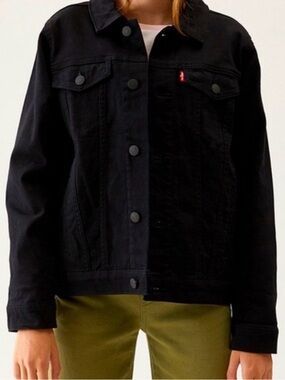 Levi’s Black Youth Jean Jacket